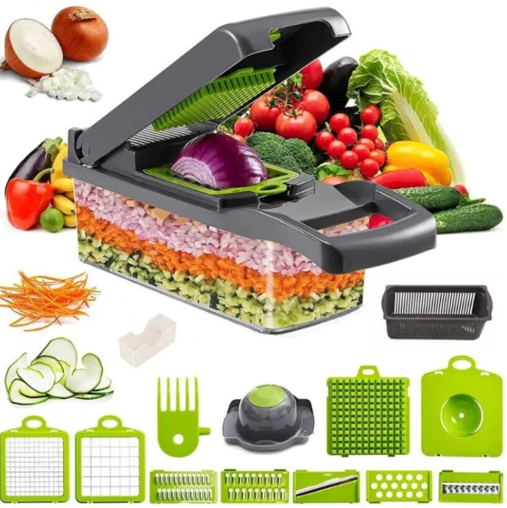 Multi-Function Vegetable Chopper – Quick Prep Cutter