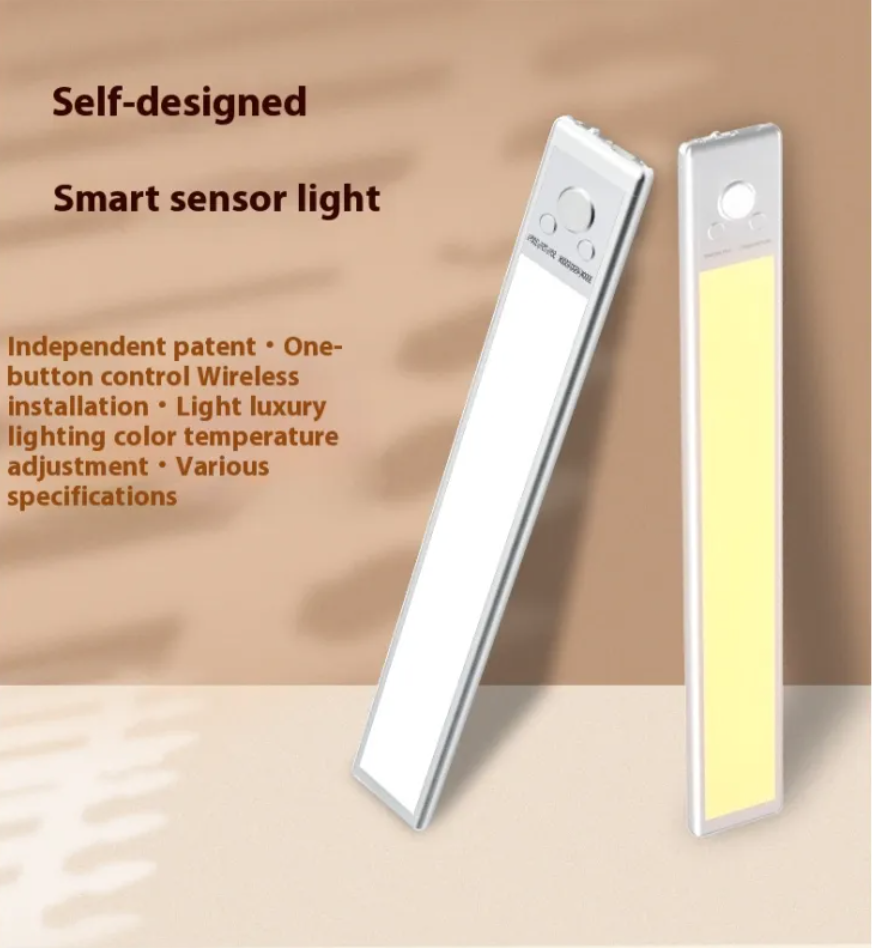 Best Value 2-Pack Bundle Motion Sensor LED Light – Wireless & Rechargeable