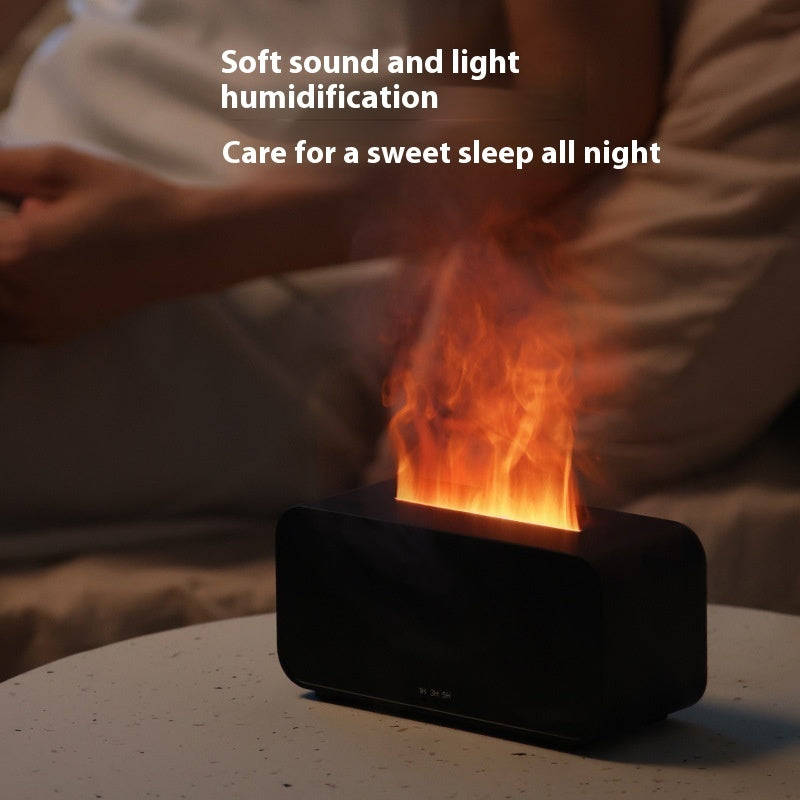 Flame Mist Humidifier- Cozy Air & Relaxing Glow