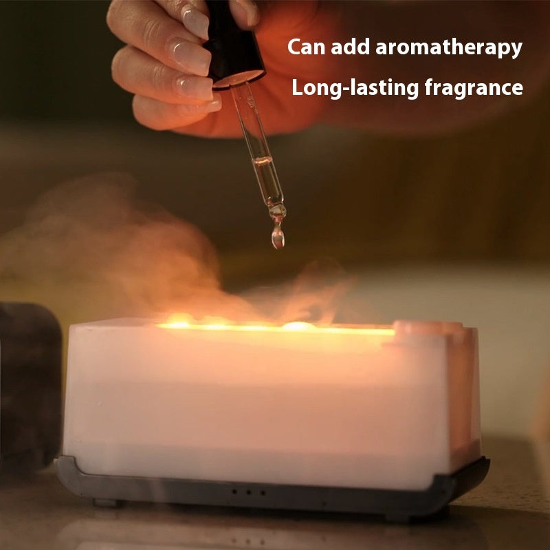 Flame Mist Humidifier- Cozy Air & Relaxing Glow