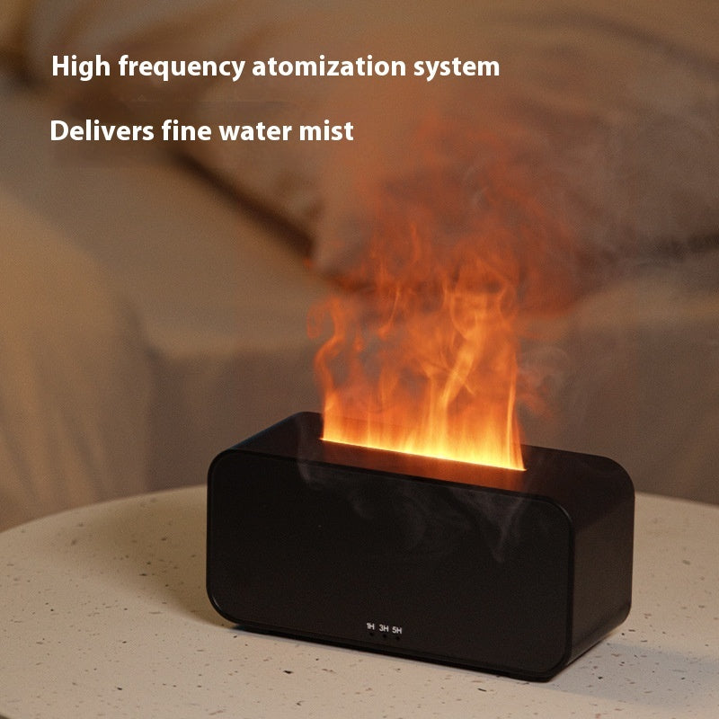 Flame Mist Humidifier- Cozy Air & Relaxing Glow