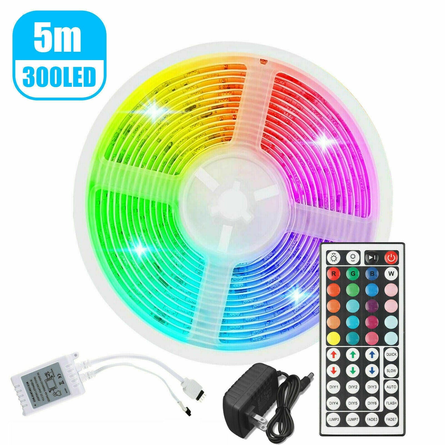 Smart LED Strip Lights – Remote-Control Room Glow